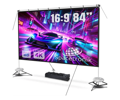 Ekran projekcyjny Spacetronik Przenośny Ekran Projekcyjny 84"